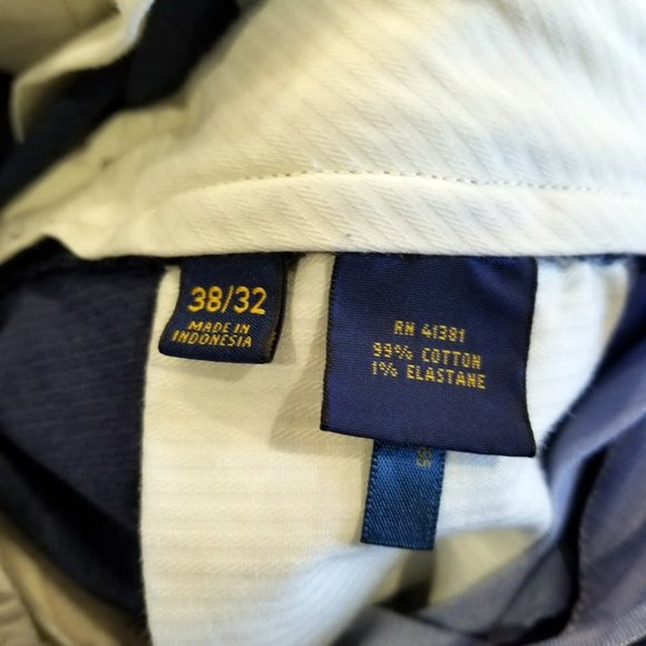 Polo Ralph Lauren Corduroy Pants Mens 38x32 Blue Classic Fit (Act: 39x31) - Picture 12 of 15